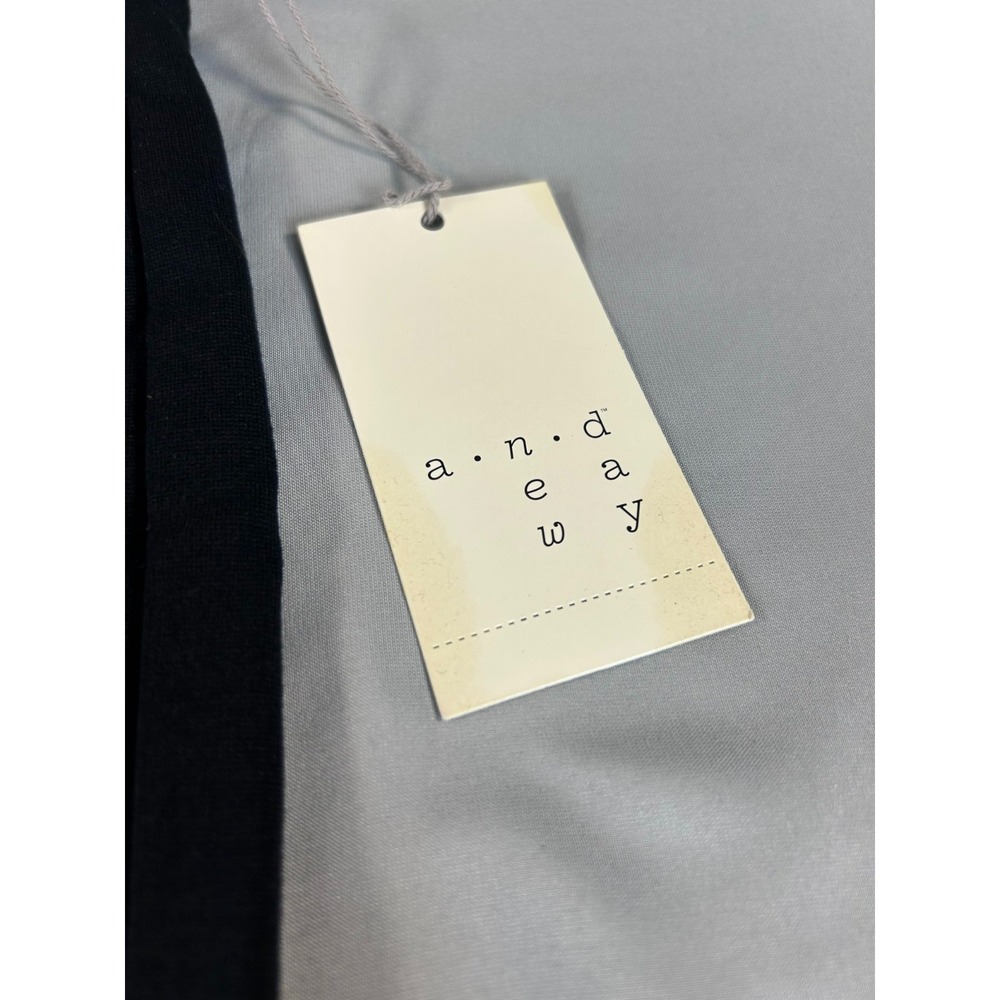 A New Day Women Large Skinny Pants Black High Rise Stretch Slim Fit Zip Pockets - Picture 5 of 15